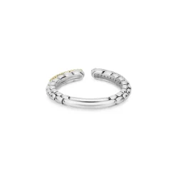 Clearance Pearl And Diamond Ring Gift Set Two-Tone