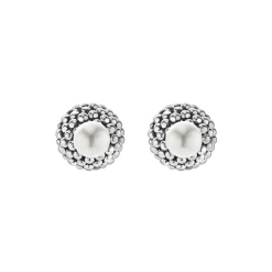 Cheap Pearl Front-Back Earrings Pearl