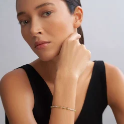 Best Peridot Beaded Bracelet Silver