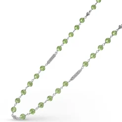 Sale Peridot Beaded Necklace Gemstones