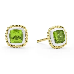 Fashion Peridot Caviar Gift Set Two-Tone