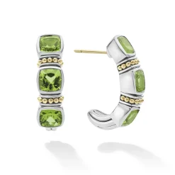 Cheap Peridot Hoop Earrings Gemstones