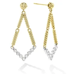 Discount Petite Superfine Diamond Drop Earrings Diamonds