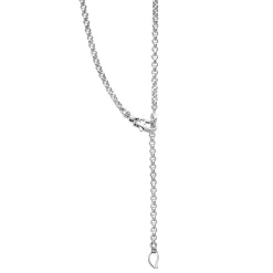 Shop Petite Two-Tone Lock Necklace Two-Tone
