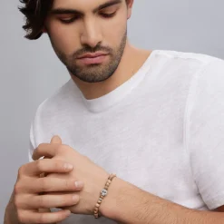 New Picture Jasper Skull Bracelet Gemstones