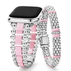 Store Pink Ceramic Smart Caviar Gift Set Watch Bracelets