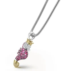 Online Pink Sapphire And Diamond Seahorse Pendant Necklace Diamonds