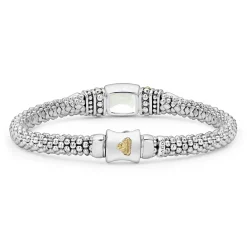 Cheap Prasiolite Caviar Bracelet | 6Mm Two-Tone