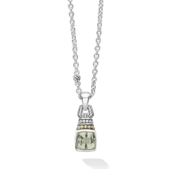 Cheap Prasiolite Pendant Necklace Gemstones