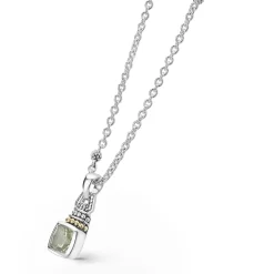 Cheap Prasiolite Pendant Necklace Gemstones