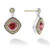 Shop Rhodolite Garnet Drop Earrings Gemstones