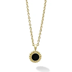 Outlet Round Onyx Pendant Necklace Gemstones