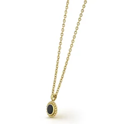 Outlet Round Onyx Pendant Necklace Gemstones