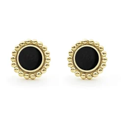 Fashion Round Onyx Stud Earrings Stud Earrings