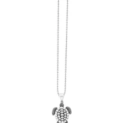 Fashion Sea Turtle Pendant Necklace Silver