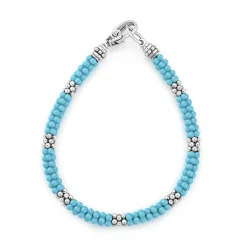 Clearance Seven Silver Station Ceramic Bracelet | 5Mm Silver