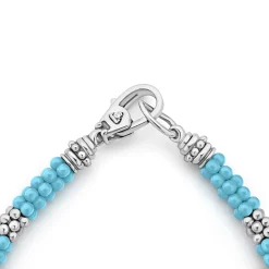 Clearance Seven Silver Station Ceramic Bracelet | 5Mm Silver