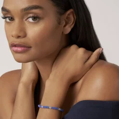 Online Seven Silver Station Ceramic Bracelet | 5Mm Two-Tone