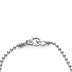 Store Silver Caviar Beaded Bracelet Silver