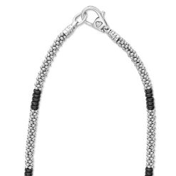 Shop Silver Station Ceramic Beaded Necklace Silver