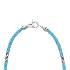 Best Silver Station Ceramic Beaded Necklace 3Mm Silver