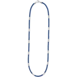 Shop Silver Station Ceramic Beaded Necklace | 3Mm Silver