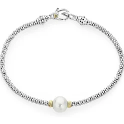 Sale Single Pearl Caviar Bracelet | 3Mm Pearl