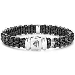 Outlet Single Station Ceramic Diamond Bracelet | 9Mm Diamonds