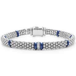 Clearance Single Station Diamond Caviar Bracelet | 6Mm Diamonds