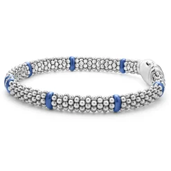 Clearance Single Station Diamond Caviar Bracelet | 6Mm Diamonds