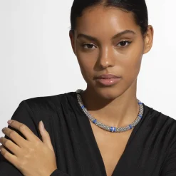 Cheap Single Station Diamond Caviar Necklace Diamonds