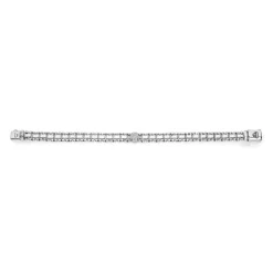 Cheap Single Station Diamond Link Bracelet Silver