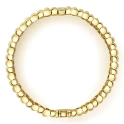 Fashion Single Station 18K Gold Diamond Bracelet | 20Mm Gold