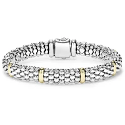 Cheap Six Gold Station Caviar Bracelet | 9Mm Caviar Bracelets