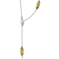 Best Six Station Citrine Necklace Gemstones