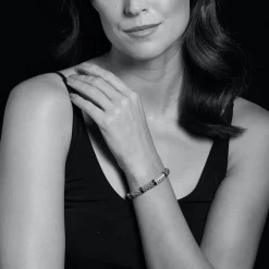 Cheap Six Station Diamond Caviar Bracelet | 9Mm Diamonds