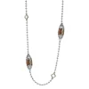 Best Sale Six Station Smokey Quartz Necklace Gemstones