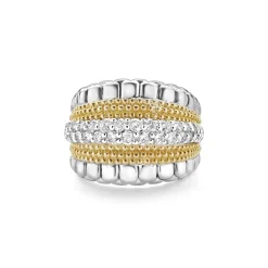 New Small Diamond Statement Ring Diamonds