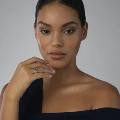 Online Small Emerald-Cut Smokey Quartz Ring Gemstones