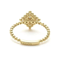 Clearance Small 18K Gold Diamond Ring Gold