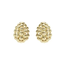 Flash Sale Small 18K Gold Omega Clip Earrings Gold
