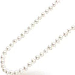 Store Small Pearl Necklace Two-Tone
