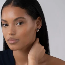 Cheap Smokey Quartz Huggie Earring Caviar Earrings