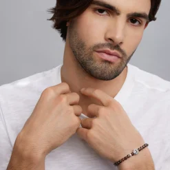 Clearance Smokey Quartz Skull Bracelet Bracelets