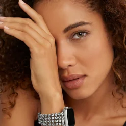 Cheap Stainless Steel Infinite Caviar Beaded Watch Bracelet - 42Mm-49Mm Watch Bands