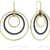 Online Statement 18K Gold And Ceramic Circle Drop Earrings Gold