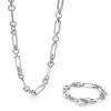 Clearance Sterling Silver Link Gift Set Silver