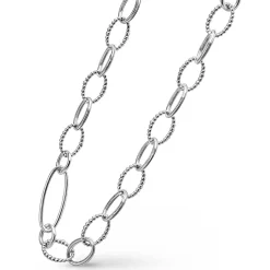 Hot Sterling Silver Link Necklace Chains