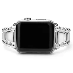 Clearance Sterling Silver Watch Bracelet-42-49Mm Silver