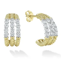 Best Sale Superfine Diamond Hoop Earrings Diamonds